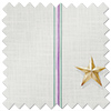 Merrily, Merry Stripy Violet - Roman Blind